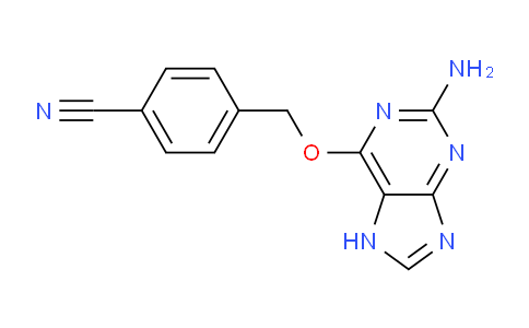 CAS No. 1923082-67-0, 4-(((2-Amino-7H-purin-6-yl)oxy)methyl)benzonitrile