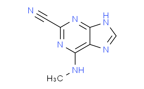 CAS No. 945565-57-1, 6-(Methylamino)-9H-purine-2-carbonitrile