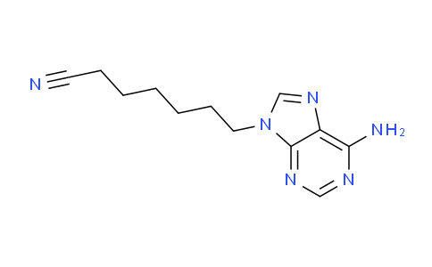 CAS No. 4323-12-0, 7-(6-Amino-9H-purin-9-yl)heptanenitrile