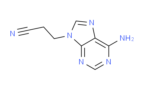 CAS No. 4244-45-5, 3-(6-Amino-9H-purin-9-yl)propanenitrile