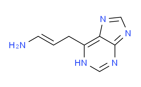 CAS No. 697807-18-4, 3-(1H-Purin-6-yl)prop-1-en-1-amine