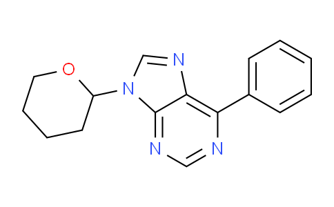 CAS No. 175787-78-7, 6-Phenyl-9-(tetrahydro-2H-pyran-2-yl)-9H-purine