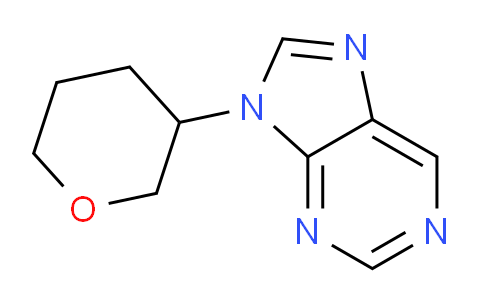 CAS No. 924663-86-5, 9-(Tetrahydro-2H-pyran-3-yl)-9H-purine