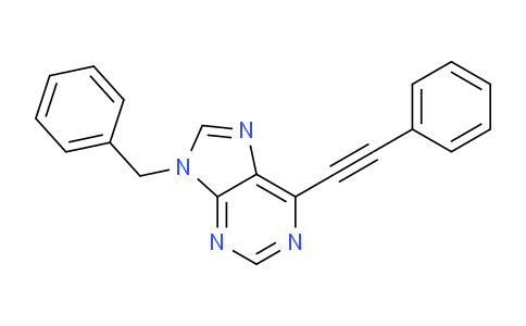 CAS No. 292036-87-4, 9-Benzyl-6-(phenylethynyl)-9H-purine