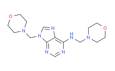 CAS No. 19138-08-0, N,9-Bis(morpholinomethyl)-9H-purin-6-amine