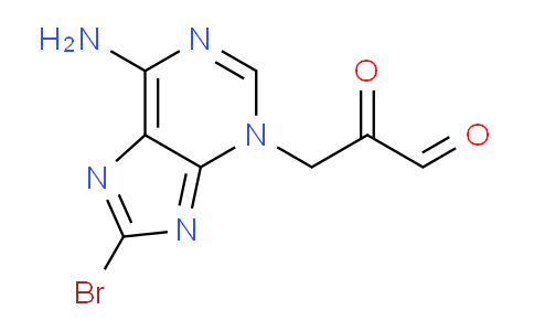 CAS No. 169776-86-7, 3-(6-Amino-8-bromo-3H-purin-3-yl)-2-oxopropanal