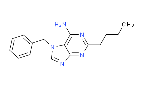 CAS No. 84133-07-3, 7-Benzyl-2-butyl-7H-purin-6-amine