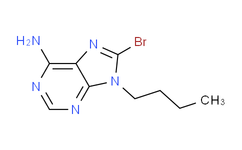 CAS No. 202136-43-4, 8-Bromo-9-butyl-9H-purin-6-amine
