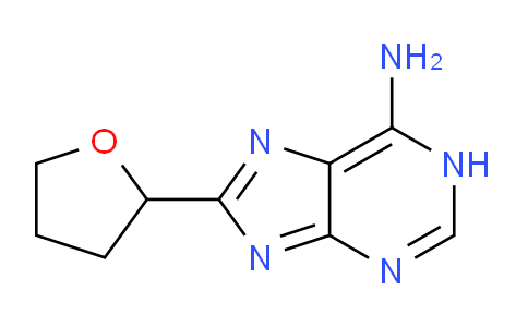 CAS No. 51015-49-7, 8-(Tetrahydrofuran-2-yl)-1H-purin-6-amine
