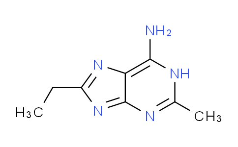 CAS No. 857173-13-8, 8-Ethyl-2-methyl-1H-purin-6-amine