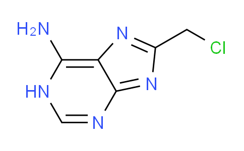 CAS No. 317337-02-3, 8-(Chloromethyl)-1H-purin-6-amine