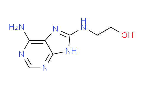 CAS No. 66813-29-4, 2-((6-Amino-9H-purin-8-yl)amino)ethanol