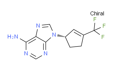 CAS No. 872624-35-6, (S)-9-(3-(Trifluoromethyl)cyclopent-2-en-1-yl)-9H-purin-6-amine