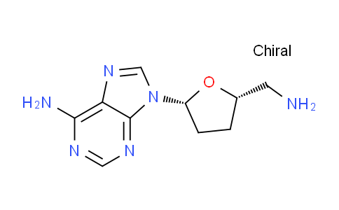 CAS No. 413570-57-7, 9-((2R,5S)-5-(Aminomethyl)tetrahydrofuran-2-yl)-9H-purin-6-amine