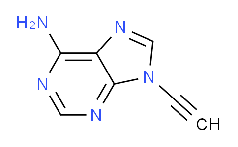CAS No. 141299-24-3, 9-Ethynyl-9H-purin-6-amine