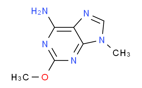 CAS No. 61494-91-5, 2-Methoxy-9-methyl-9H-purin-6-amine