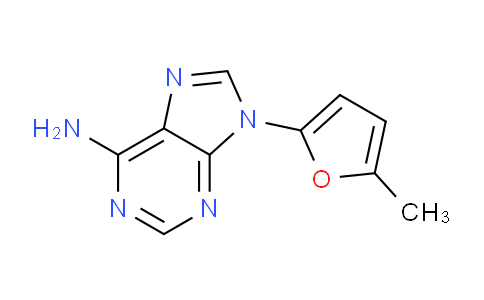 CAS No. 6979-90-4, 9-(5-Methylfuran-2-yl)-9H-purin-6-amine