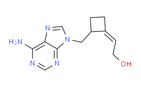 CAS No. 918415-35-7, (Z)-2-(2-((6-Amino-9H-purin-9-yl)methyl)cyclobutylidene)ethanol