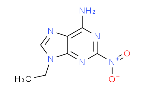 CAS No. 501950-32-9, 9-Ethyl-2-nitro-9H-purin-6-amine