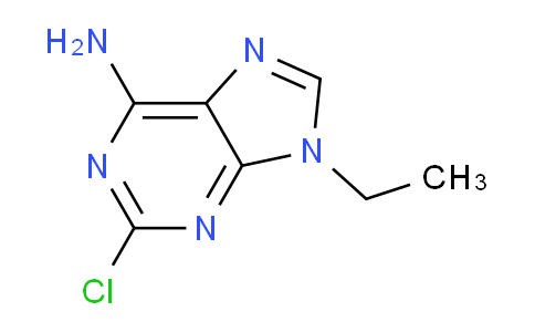 CAS No. 80395-87-5, 2-Chloro-9-ethyl-9H-purin-6-amine