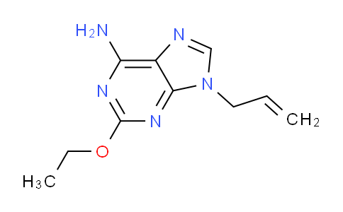 CAS No. 759419-39-1, 9-Allyl-2-ethoxy-9H-purin-6-amine