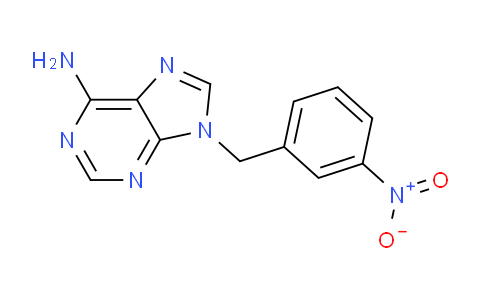 CAS No. 7008-55-1, 9-(3-Nitrobenzyl)-9H-purin-6-amine