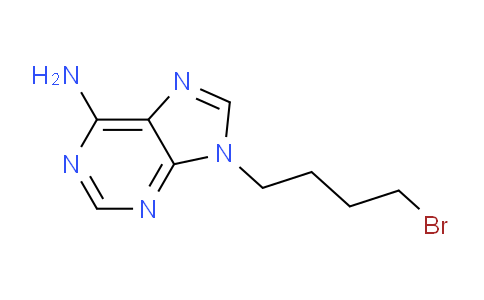 CAS No. 81792-12-3, 9-(4-Bromobutyl)-9H-purin-6-amine