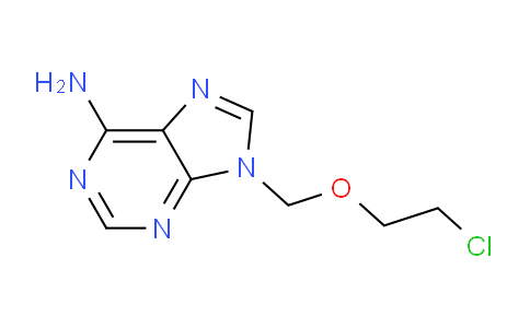 CAS No. 56004-32-1, 9-((2-Chloroethoxy)methyl)-9H-purin-6-amine