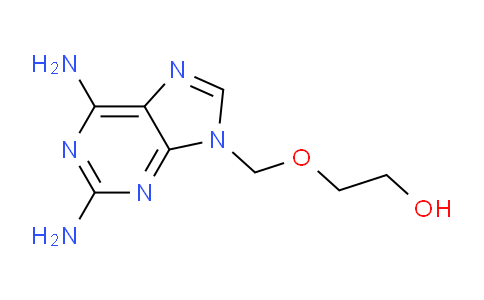 CAS No. 59277-86-0, 2-((2,6-Diamino-9H-purin-9-yl)methoxy)ethanol