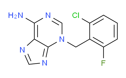 CAS No. 68220-23-5, 3-(2-Chloro-6-fluorobenzyl)-3H-purin-6-amine