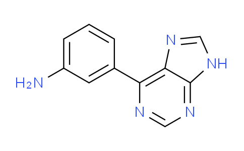 CAS No. 918537-10-7, 3-(9H-Purin-6-yl)aniline