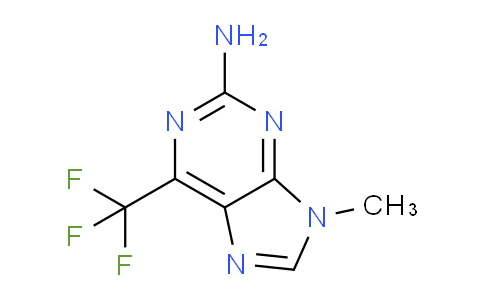 CAS No. 1744-14-5, 9-Methyl-6-(trifluoromethyl)-9H-purin-2-amine