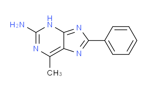 CAS No. 802565-79-3, 6-Methyl-8-phenyl-3H-purin-2-amine