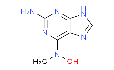 CAS No. 60254-49-1, 6-(Hydroxy(methyl)amino)-9H-purin-2-amine