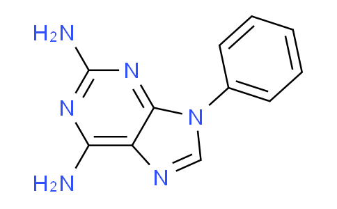 CAS No. 6318-28-1, 9-Phenyl-9H-purine-2,6-diamine