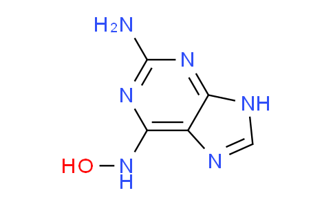 CAS No. 7269-57-0, 6-(Hydroxyamino)-9H-purin-2-amine