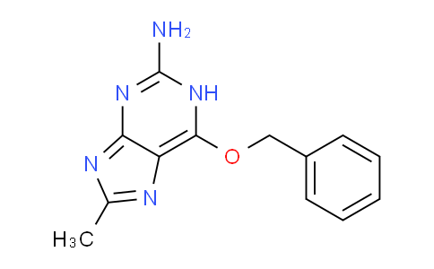 CAS No. 160948-27-6, 6-(Benzyloxy)-8-methyl-1H-purin-2-amine