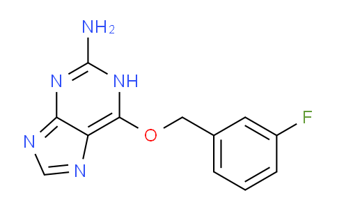 CAS No. 168098-94-0, 6-((3-Fluorobenzyl)oxy)-1H-purin-2-amine