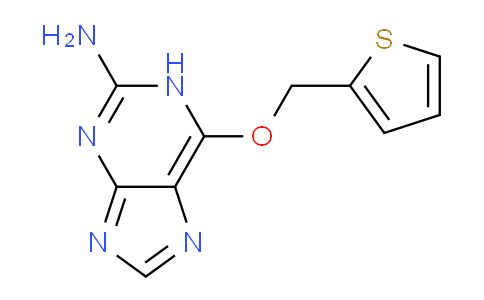 CAS No. 162320-37-8, 6-(Thiophen-2-ylmethoxy)-1H-purin-2-amine