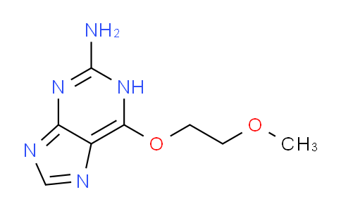 CAS No. 105797-60-2, 6-(2-Methoxyethoxy)-1H-purin-2-amine