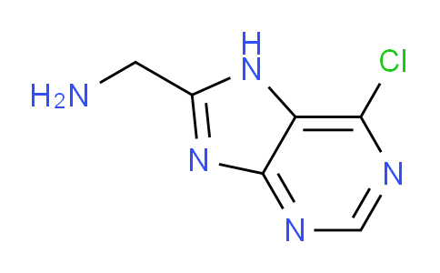 CAS No. 1044770-59-3, (6-Chloro-7H-purin-8-yl)methanamine