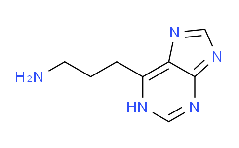 CAS No. 734493-17-5, 3-(1H-Purin-6-yl)propan-1-amine
