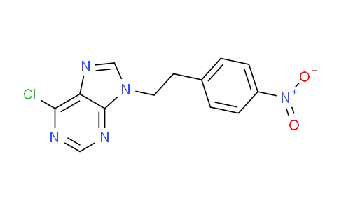 CAS No. 33265-58-6, 6-Chloro-9-(4-nitrophenethyl)-9H-purine