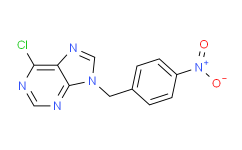 CAS No. 4230-26-6, 6-Chloro-9-(4-nitrobenzyl)-9H-purine