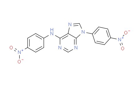 CAS No. 136112-72-6, N,9-Bis(4-nitrophenyl)-9H-purin-6-amine