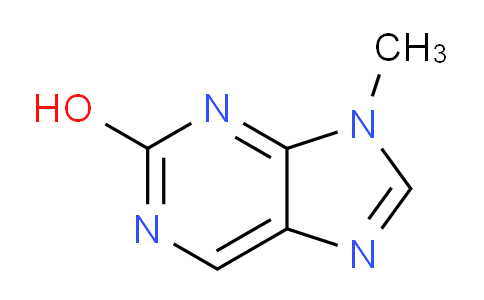 CAS No. 52093-83-1, 9-Methyl-9H-purin-2-ol