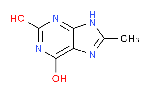 CAS No. 17702-76-0, 8-Methyl-9H-purine-2,6-diol