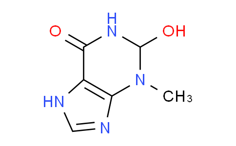 CAS No. 343852-87-9, 2-Hydroxy-3-methyl-2,3-dihydro-1H-purin-6(7H)-one