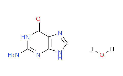 CAS No. 35020-24-7, 2-Amino-1H-purin-6(9H)-one hydrate
