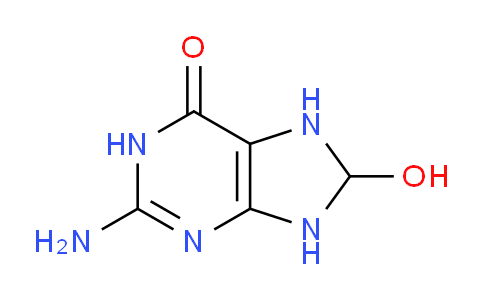 CAS No. 868368-35-8, 2-Amino-8-hydroxy-8,9-dihydro-1H-purin-6(7H)-one